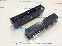 Connector DC3-30P simple horn seat straight foot 2 54mm pitch