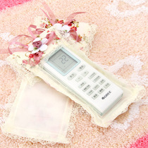 Pastoral rose lace remote control cover Fabric remote control cover dust cover Protective cover a variety of models