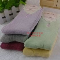 Winter Thickened Women Socks Pure Cotton Wool Circles Socks Winter Plus Suede Super Thick Warm Towels Socks Full Cotton Pure Color Midcylinder Socks