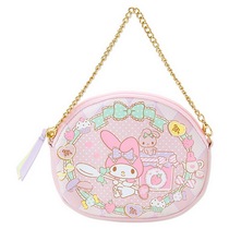 Japanese SanrioMy Melody with rope-carrying phone bag camera bag (dessert series)
