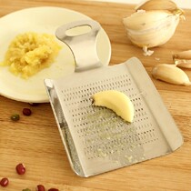 Fruit grater food grinder crushed garlic mash garlic ginger puree stainless steel shredder 54g