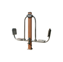 Fitness path double seat pedal training device J-0672 outdoor fitness