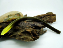 Japanese evil road soft worm earthworm 19 8cm14 6 grams ultraviolet light yellow tail Road bait fake bait
