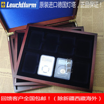 * full * German lighthouse -24 three layers of wooden identification coin collection box (numismatic collection PCGSNGC)