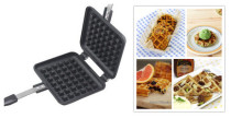 Double diy baking mold single grid gas waffle mold waffle mold waffle baking tray