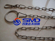 304 stainless steel dog chain lengthy Bolt dog chain leash dog chain leash train dog chain large small and medium pet chains