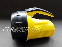  Household outdoor camping light 9LED light Emergency lighting Search light portable light Plastic strong light flashlight