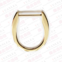  LIGHT GOLD D RING 25MM