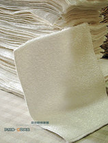 {One meter enamel}Bamboo fiber cleaning cloth rag absorbent non-stick oil dishwashing cloth thickened double layer pure white