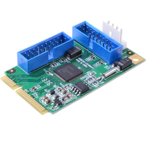 West BA FG-MU303A mini PCI-E turn 4 Port USB3 0 card mini PCIE to USB3 0 expansion card