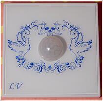  LV wireless sensor sensor switch Human body sensor Infrared sensor Free sticker sensor switch Shi Zhenru