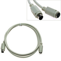 5 m PS 2 extension cord male to female keyboard extension cord round mouth keyboard mouse extension cord 6 holes-6 Pin
