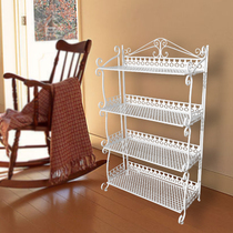 European-style iron shelf storage rack storage rack storage rack glove rack bathroom rack display rack