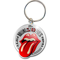 Official release of the ROLLING STONES Rolling Stone band key button #1