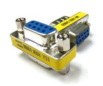 9-pin serial port female-to-female adapter serial port female-to-female adapter DB9 RS232 adapter