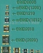 Patch fuse patch self-restoring fuse 1812 1206 1206 2920 0805 0603 patch