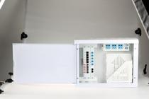 Open-mounted household large multimedia weak box fttp home information box household set with module power socket