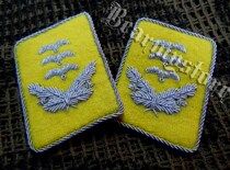 The original style of the Van German Air Force Captain Golden Handle embroidered the seal of the Air Force flight captain