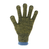 Haitai camouflage anti-slip gloves PVC plastic point imported steel wire cut-off gloves non-slip gloves