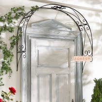Promotional climbing cane loofah frame iron flower arch flower frame Vine moon grape wedding iron shelf