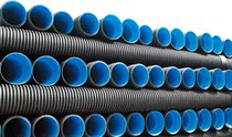  Large diameter double wall corrugated pipe water seepage pipe sewage pipe PE double wall corrugated pipe Large diameter corrugated pipe