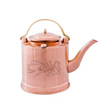 Laijun copper pot copper pot copper teapot Kettle tea pot tea pot carved flower pot bubble teapot