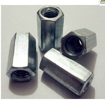 Galvanized hexagon extended nut screw screw connector nut M6 * 18 ~ M12 * 40