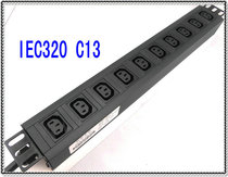 10 IEC320 C13 character American standard socket output PDU cabinet power strip socket UPS wiring board