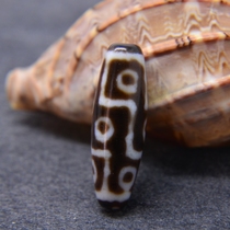 Good fate-Tibet Jokhang Temple Natural Nine Eyes Old Mine Tianzhu Necklace Pendant Send Rope Special Link