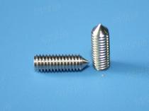  201 Stainless steel GB77 tip hexagon fastening machine meter screw headless screw top wire M5*20