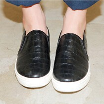 250 yard clearance handling South Korea Stylenanda official web black flat-bottom single shoe