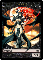 M3 card MTG MTG MDM metal derivatives Season 9 - Demon