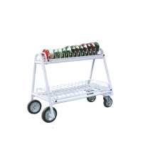 Pie rack cart discus cart iron cake rack track and field competition school sports equipment