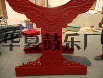 (New) High-grade embossed vertical drum stand various size styles for display drum Temple drum cowhide drum