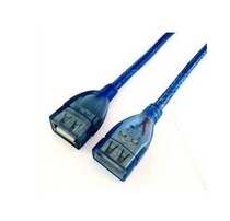 USB2 0 male-to-female double-head USB data line transfer cable cooling frame line mobile hard disk cable