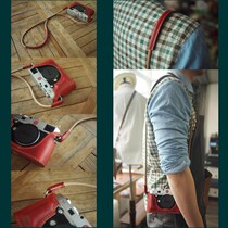 Overseas to Zunhua expensive handmade South Korean arte di mano] Laccio camera braces neck strap