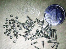 Small bolt M1 3*6 Small nut M1 3 Cross screw M1 3*6 Small washer 1 5mm screw M1 3*3