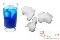 Fun shape silicone ice grid continental plate type fun ice box food grade silicone material ice box