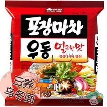 South Korea Instant Noodle Udon Noodle Imported Instant Noodle Three Instant Noodle 120g