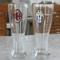 Manufacturer Direct Football Beer Cup Youwen Souvenirs Glass High Foot Cup