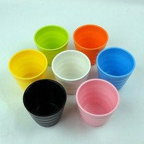 Special desktop placed arrangements qq bei pot 95mm plastic pot Foam Factory Direct