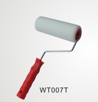 Direct 6 inch 7 inch white sponge roller latex paint brush paint engineering multi-purpose roller brush WT007T