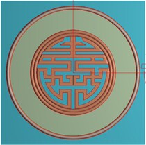 Qing Palace chair backrest size 128*128 computer engraving figure relief map gray-scale carved JDP wired original