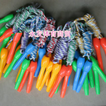 Childrens plastic handle colourful flowers jumping rope Kindergarten Child-friendly garden children Puzzle Early Education Children Fitness Training Toys