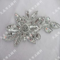 Dance headdress floral headdress sequin flower performance headwear stage props performance National classical dance ornaments special Wholesale