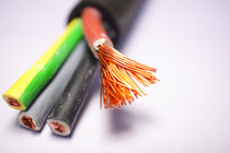 Origin Spain TOP cable rubber sleeve 4 core 6 square copper fever wire Flexible rubber sleeve cable