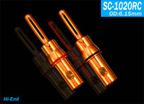 Yabao YARBO Germany Yabao SC-1020RC Fever Swiss Bronze Copper Banana Head Audio Plug