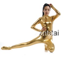 cosplay tights half pack tights zentai gold glued tights jumpsuits stage performances