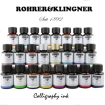 German Rohrerklingner Calligraphy ink Calligraphy ink dip pen ink