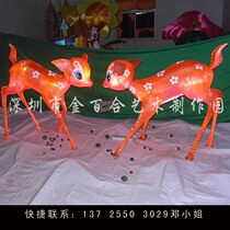 Christmas Deer Reindeer Elk Christmas Large Decorated Hotel Shopping Mall Christmas Supplies Large Christmas Deer